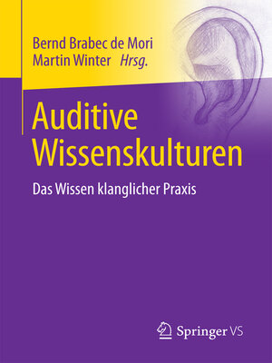 cover image of Auditive Wissenskulturen